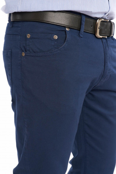 Pantaloni barbatesti subtiri, Forza, bleumarin - Img 2