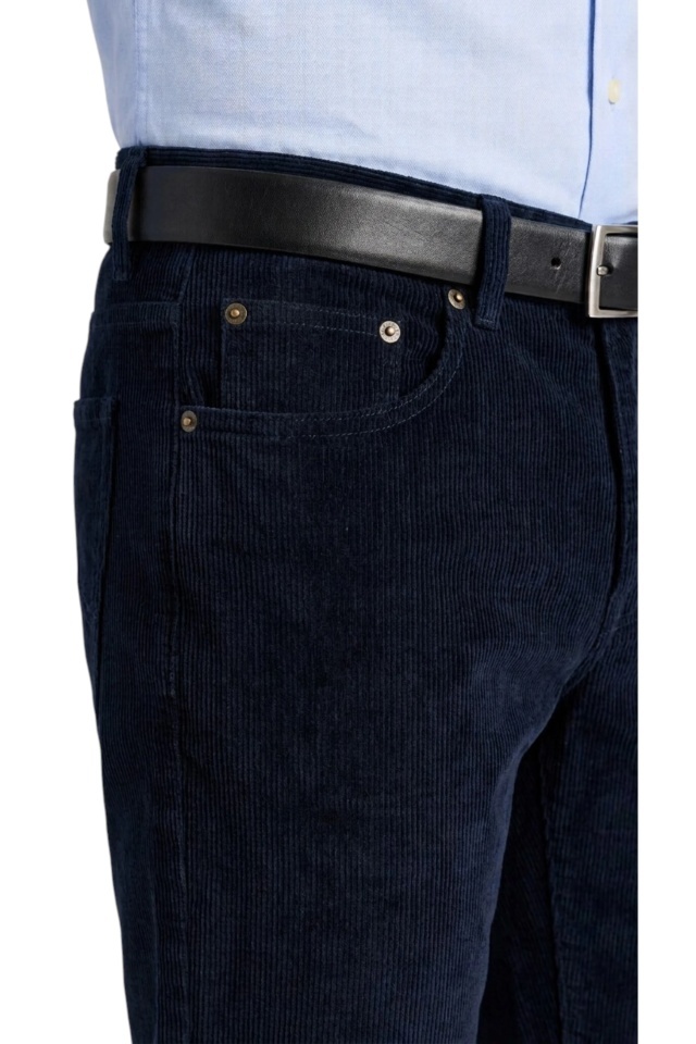 Pantaloni barbati din raiat cu stretch - Toamna-Iarna - Img 4