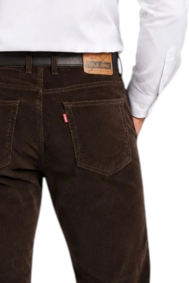 Pantaloni barbati din raiat cu stretch - Toamna-Iarna - Img 5