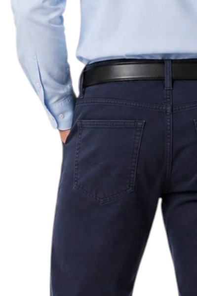 Pantaloni clasici de vara pentru barbati – Vero, Bleumarin - Img 4