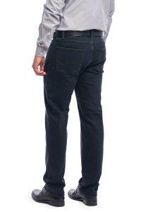 Blugi barbati Rodos, regular, Anthracite Gray - Img 3