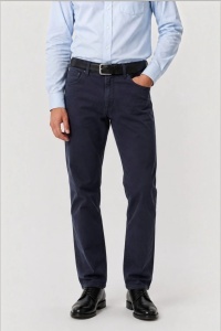 Pantaloni clasici de vara pentru barbati – Vero, Bleumarin