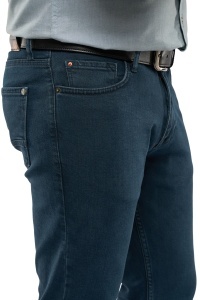 Blugi barbati Regular Fit, Warren, indigo washed - Img 4