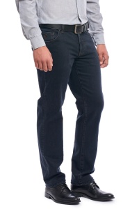 Blugi barbati Rodos, regular, Anthracite Gray - Img 4