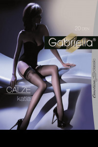 Ciorapi pentru portjartier, Calze Katia, Gabriella - Img 2