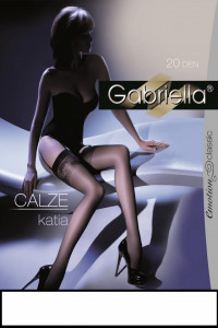 Ciorapi pentru portjartier, Calze Katia, Gabriella - Img 3