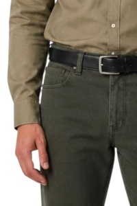 Pantaloni clasici de vara pentru barbati – Vero, Kaki inchis - Img 3