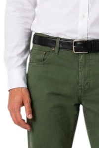 Pantaloni clasici de vara pentru barbati – Vero, Verde Oliv - Img 3