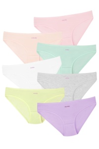 Chiloti basic dama, Emma Comfort, set 7 perechi