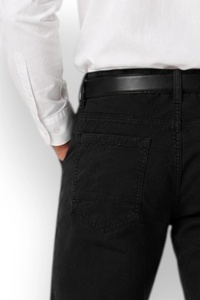 Pantaloni clasici de vara pentru barbati – Vero, Negru - Img 4