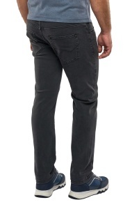 Blugi barbati Slim Fit, Mercury, gri antracit - Img 3