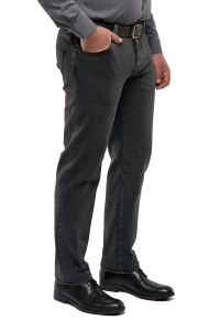 Blugi barbati Regular Fit, Nolan, gri urban - Img 2