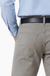 Pantaloni clasici de vara pentru barbati – Vero, Bej Duna - Img 4
