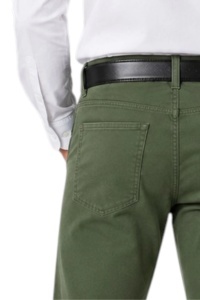 Pantaloni clasici de vara pentru barbati – Vero, Verde Oliv - Img 4