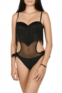 Costum baie intreg, Life Beach, negru