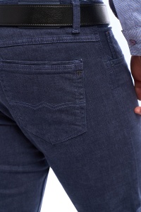 Blugi barbatesti regular fit, Navy Smart - Img 5