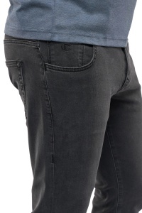 Blugi barbati Slim Fit, Mercury, gri antracit - Img 4