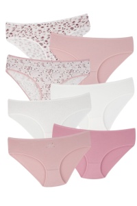 Chiloti basic dama, Florya Powder, set 7 perechi