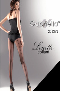 Dres cu dunga pe spate, Linette, 20 den - Img 2