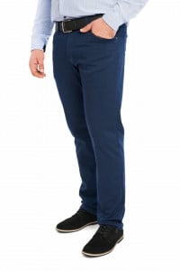 Pantaloni barbatesti subtiri, Forza, bleumarin - Img 3