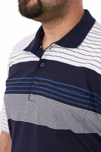 Tricou clasic cu guler