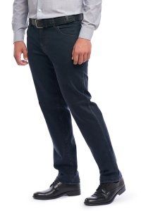 Blugi barbati Rodos, regular, Anthracite Gray - Img 2