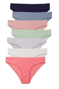 Chiloti clasici dama, Bella Basics, set 7 perechi