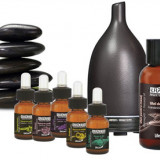 KIT-ul AromaTherapie cu diffuser negru ceramic