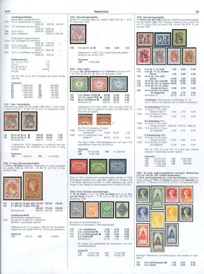 NVPH Catalogus postzegels Nederland 2025