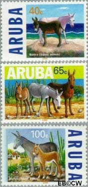 Aruba AR 221#223 1999 Ezels Postfris