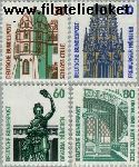 Bundesrepublik BRD 1339#1342  1987 Bezienswaardigheden  Postfris