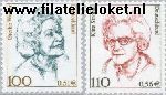 Bundesrepublik BRD 2149#2150  2000 Bekende vrouwen  Postfris