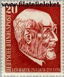Bundesrepublik BRD 278#  1957 Baeck, Dr. Leo  Postfris