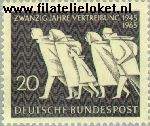 Bundesrepublik BRD 479#  1965 Vluchtelingen  Postfris