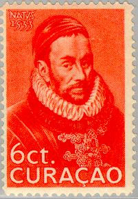 Curaçao CU 103# 1933 Geboortedag Prins Willem I Ongebruikt