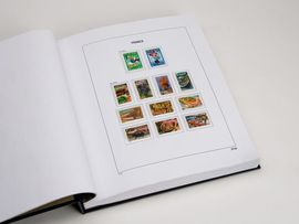 Luxe supplement Frankrijk zegels uit blokken 2014