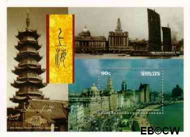 Ned. Antillen NA 1198 ** Postzegeltentoonstelling Shanghai 90 Postfris