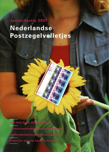 Nederland JCS2001 2001 Jaarcollectie P.T.T. Postfris
