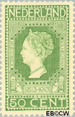 Nederland NL 0097 1913 Onafhankelijkheid Ongebruikt 50