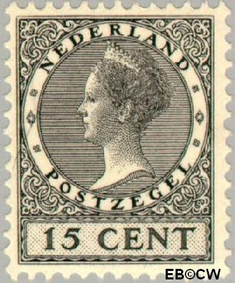 Nederland NL 0137 1924 Koningin Wilhelmina- Type 'Veth' Gebruikt 15