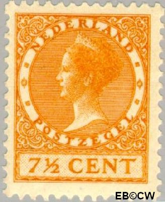 Nederland NL 0151 1925 Koningin Wilhelmina- Type 'Veth' Ongebruikt 7½