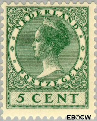 Nederland NL 0177 1926 Koningin Wilhelmina- Type 'Veth' Gebruikt 5