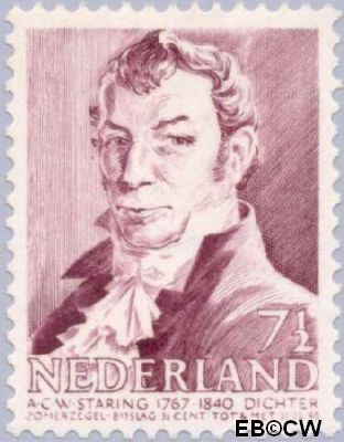 Nederland NL 0396 1941 Bekende personen Gebruikt 7½+3½