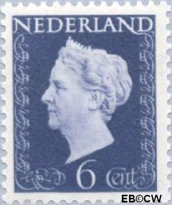Nederland NL 0476 1948 Koningin Wilhelmina- Type 'Hartz' Gebruikt 6