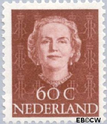 Nederland NL 0532 1949 Koningin Juliana- Type 'En Face' Postfris 60