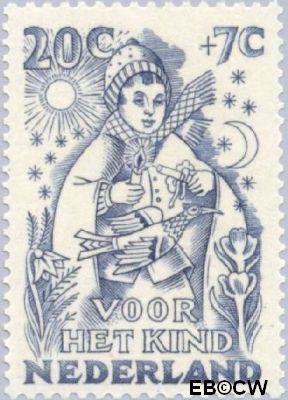 Nederland NL 0548 1949 Jaargetijden Postfris 20+7