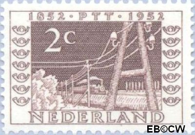 Nederland NL 0592 1952 Postzegeltentoonstelling I.T.E.P. Ongebruikt 2