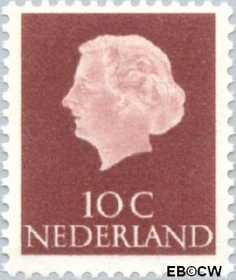 Nederland NL 0617 1953 Koningin Juliana- Type 'En Profile' Ongebruikt 10