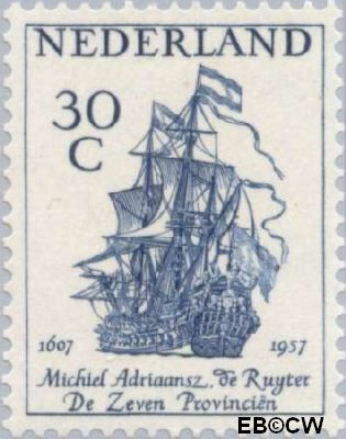Nederland NL 0694 1957 Ruyter, M.A. de Ongebruikt 30