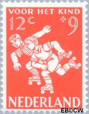 Nederland NL 0718 1958 Kinderspel Ongebruikt 12+9